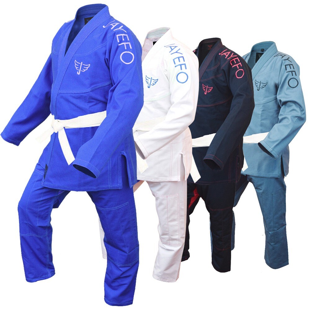 HOMBRE MUJER BJJ GI BRAZILIAN JIU JITSU GI BJJ UNIFORME KIMONO GRATIS CINTURÓN ADULTO UFC