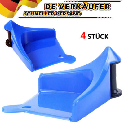 4* Schlauchführung für die Autowäsche Radstopper Reifenkeile um zu Verhindern DE