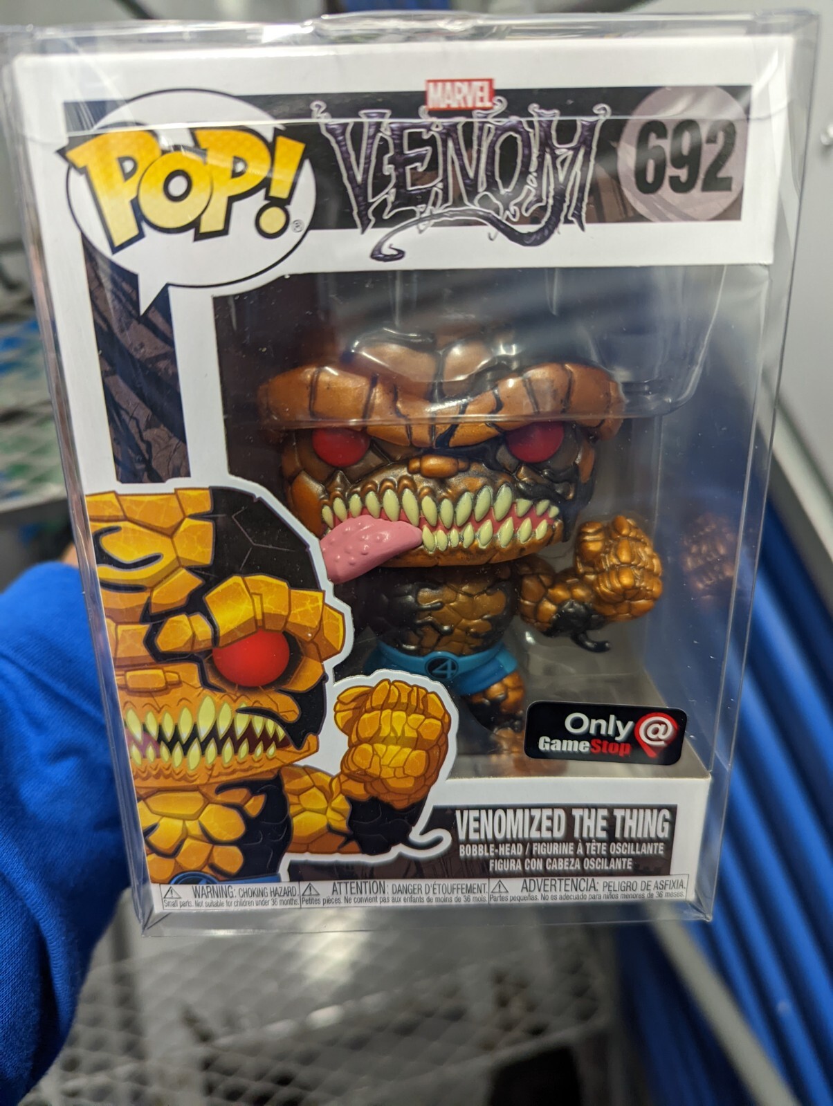 Funko POP! Marvel Venomized The Thing 