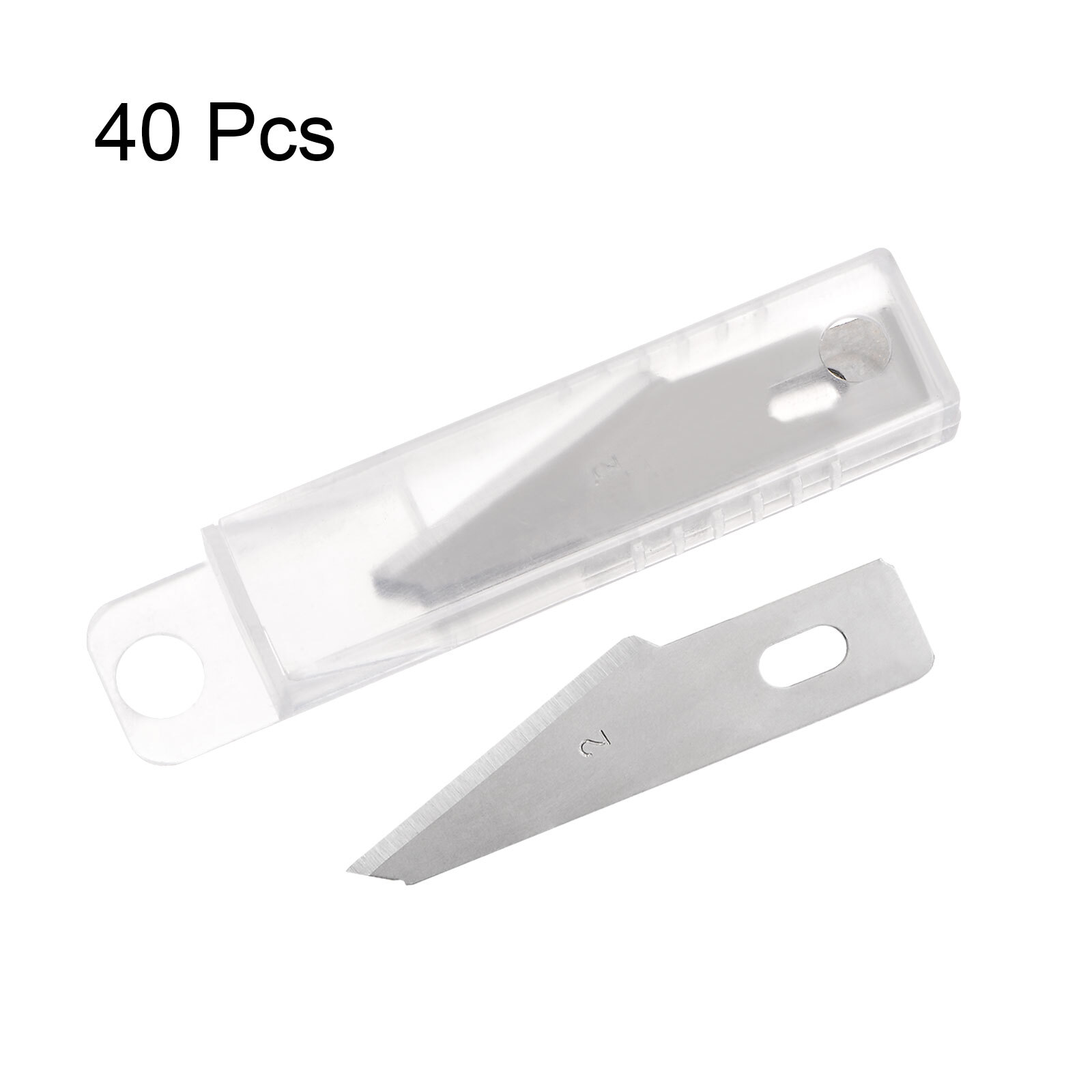 40pcs Exacto Knife Blades 2 Hobby Knife Replacement Blades Refills eBay