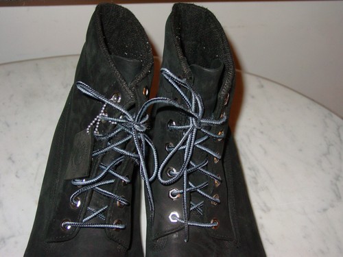 Mens Timberland 6 Inch 22097 Black Waterproof Boots Size 14 - 第 12/12 張圖片