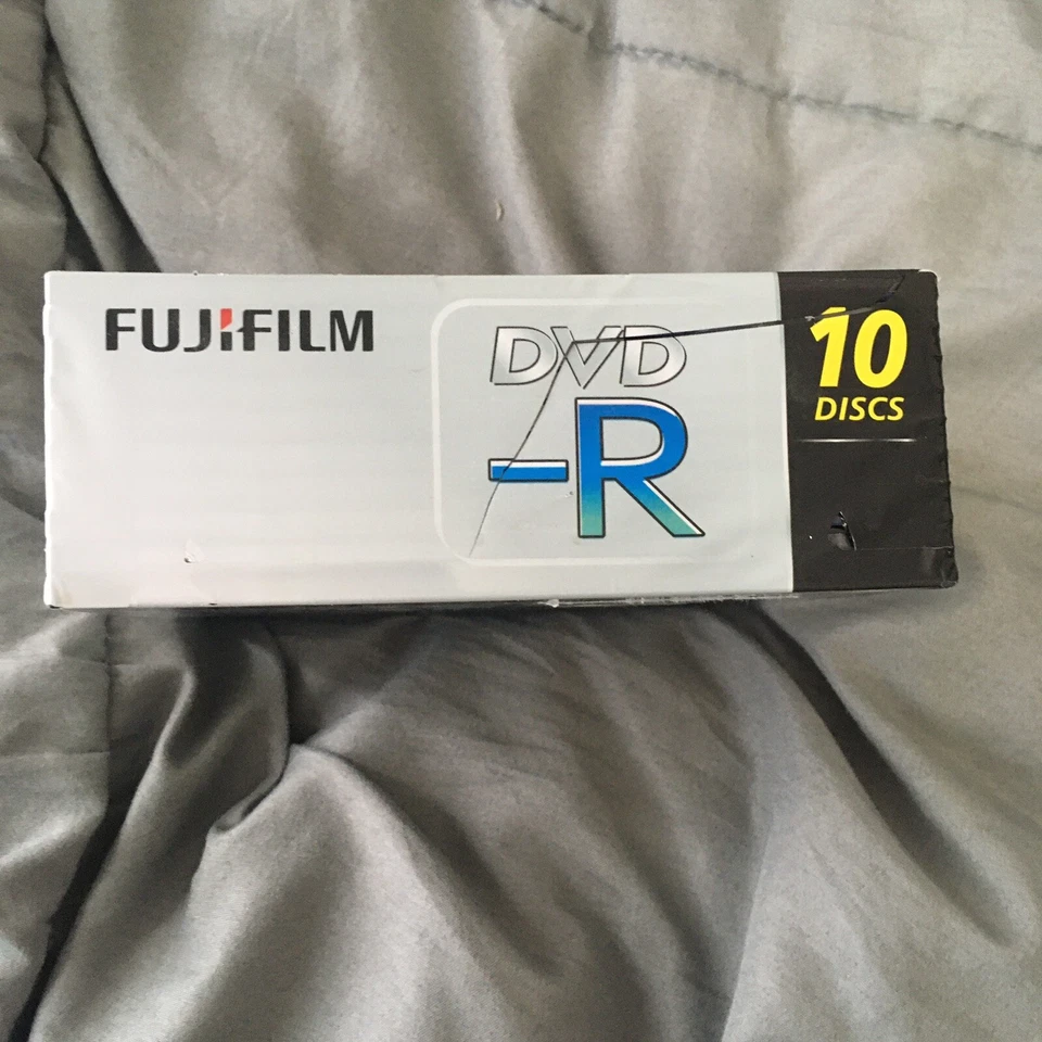 10 Discs NWT Fujifilm DVD-R 1.4 GB / 120 1x - 16x, For Drives & Recorders - Image 3 of 4