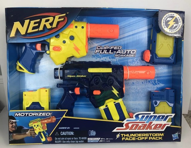 Nerf Super Soaker Thunderstorm Face off 