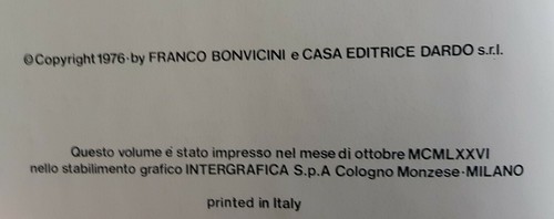 NICK CARTER disegni Bonvi CASA EDITRICE DARDO 1976 PRIMA EDIZIONE - Foto 4 di 9