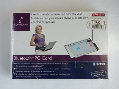 SITECOM Bluetooth PC Karte. Slot Connectivity Smartphone PC PCMIA Modem Handy