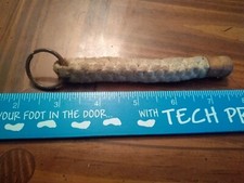 White Paracord Keychain -  23-552 