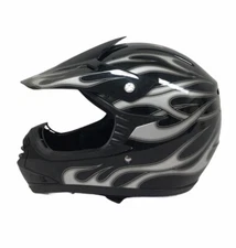 Typhoon NA | FMVSS 218 DOT | Motorcycle Helmet | Y-M/51-52 | Black