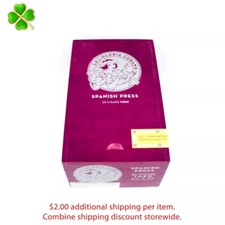 La Gloria Cubana Toro Spanish Press Empty Wood Cigar Box 7.25" x 4.5" x 3.25"