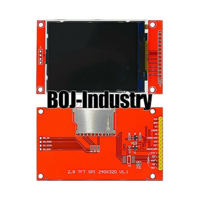 5V/3.3V w/ PCB ILI9341 2.8'' TFT 240x320 LCD Touch Panel SPI Serial Port Module