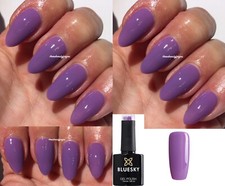 BLUESKY GEL POLISH LILAC LONGING PURPLE 80548 UV LED NAIL SOAK OFF