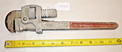 Genuine STILLSON 14'' Vintage Pipe Wrench, Walworth, USA