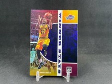 2019-20 PANINI DONRUSS OPTIC LEBRON JAMES #10 WINNER STAYS PURPLE PARALLEL SP