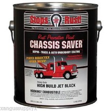 Paint Over Rust Chassis Under Coating High Build Jet Gloss Black - Stops Rust Paint Over Rust Chassis Under Coating High Build Jet Gloss Black - Stops Rust