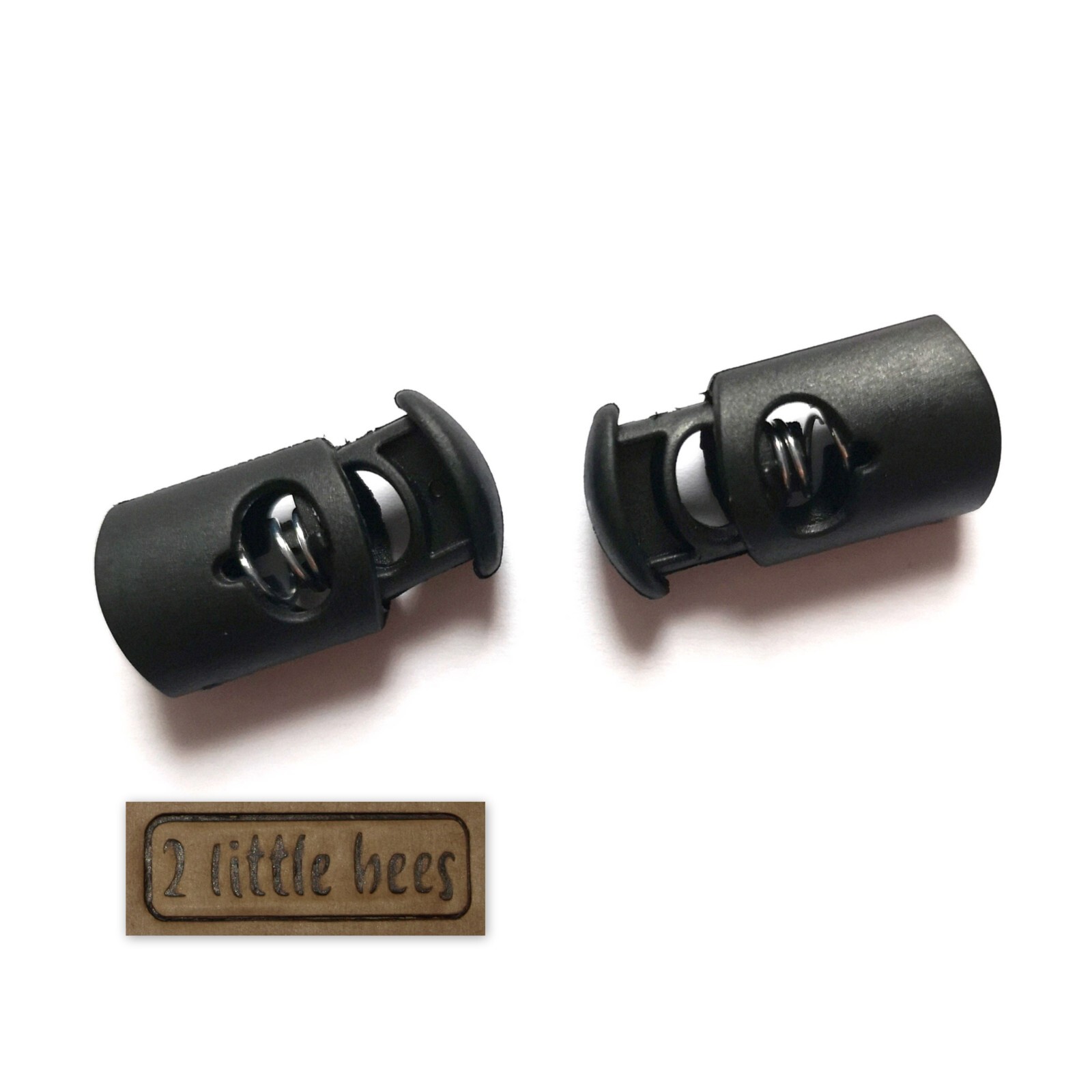 Cord Lock Toggle Stopper Clip Clamp Plastic Drawstring Buckle Shoelace ...