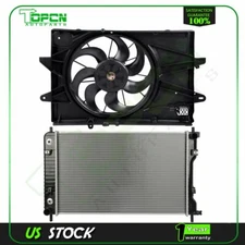 Radiator and Cooling Fan Assembly For 2010 2011 2012 2013-2017 Chevrolet Equinox
