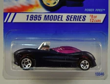 Hot Wheels 1995 Model Series 9 Power Pipes Car 13346 349 5SP New