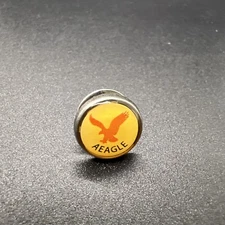 Vintage AEAGLE American Eagle Outfitters Retailer Logo Pin Pinback Button