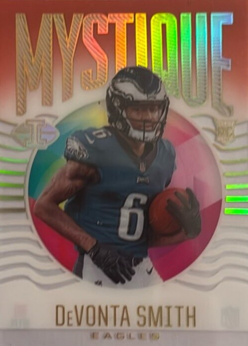 2021 Panini Illusions Mystique#MY-5 DeVonta Smith Mystique Red /149