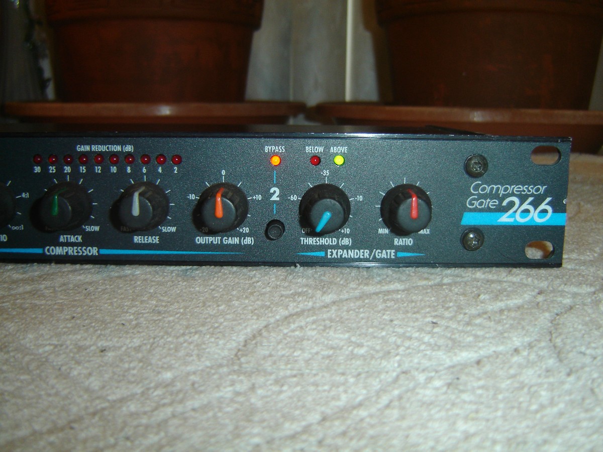 DBX 266, Project 1, Original, 2 Channel Compressor Gate