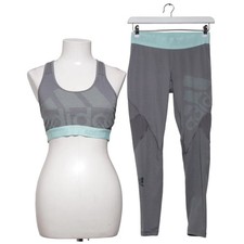 Adidas, Trainingsanzug Set, Größe: M, TECHFIT COMPRESSION, Grau, Print #QDA