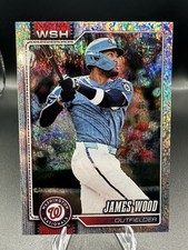 2026 Topps Series 1 James Wood #349 Sand Glitter Washington Nationals