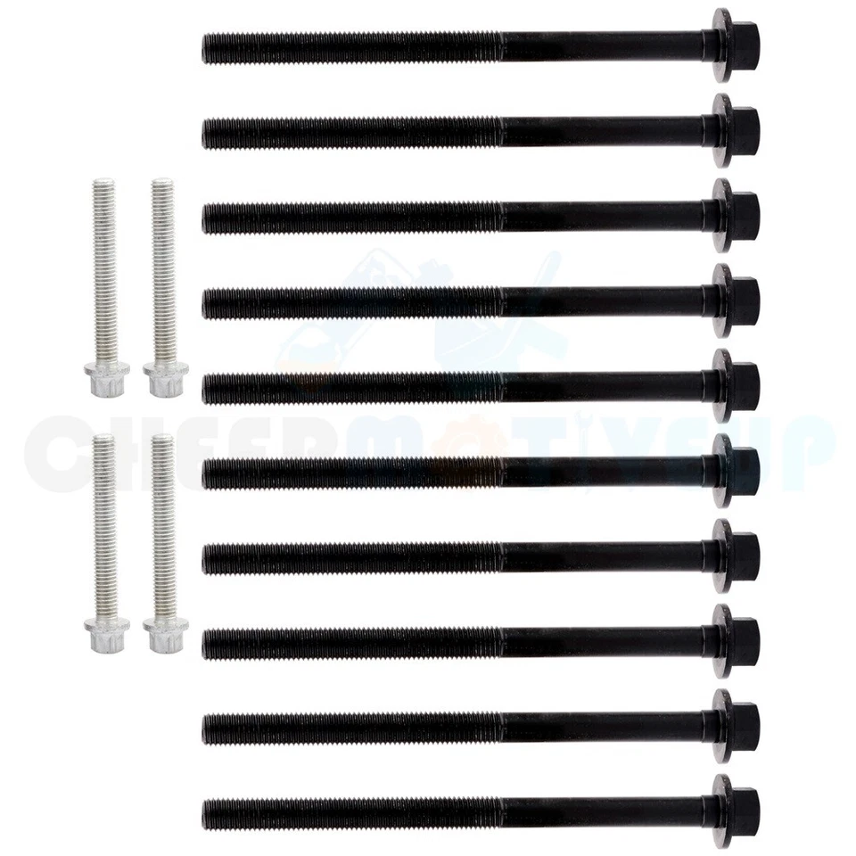 Kit de pernos de cabeza para Chevrolet Cobalt Malibu Cavalier GMC Terrain Buick Regal Foto 2 de 4