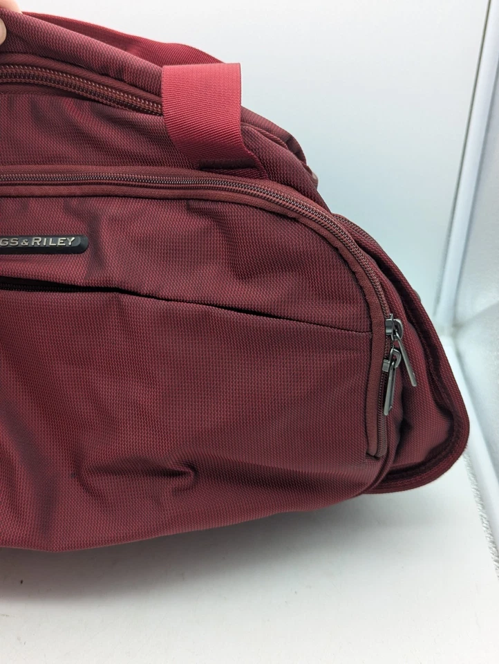 Briggs & Riley TC116-12 Travelware Duffel Bag Weekender Carry On Luggage w/Strap - Image 4 of 4