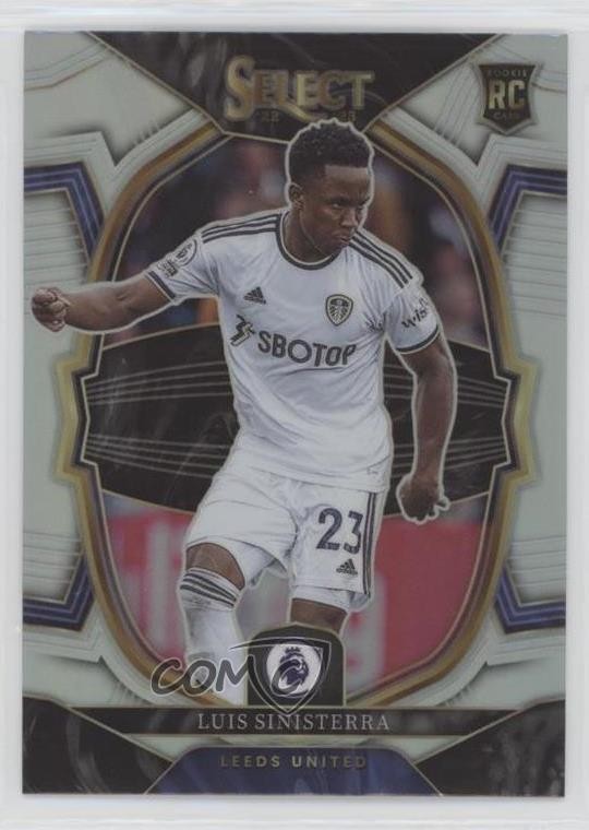 2022-23 Select Premier League Terrace Silver Prizm Luis Sinisterra Rookie RC 1g3