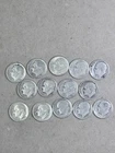 14  1950 - 1952 s, d Silver Roosevelt Dimes