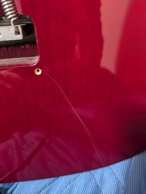 Edwards Snapper E-SN-145FR Red Made in Japan Electric Guitar Used