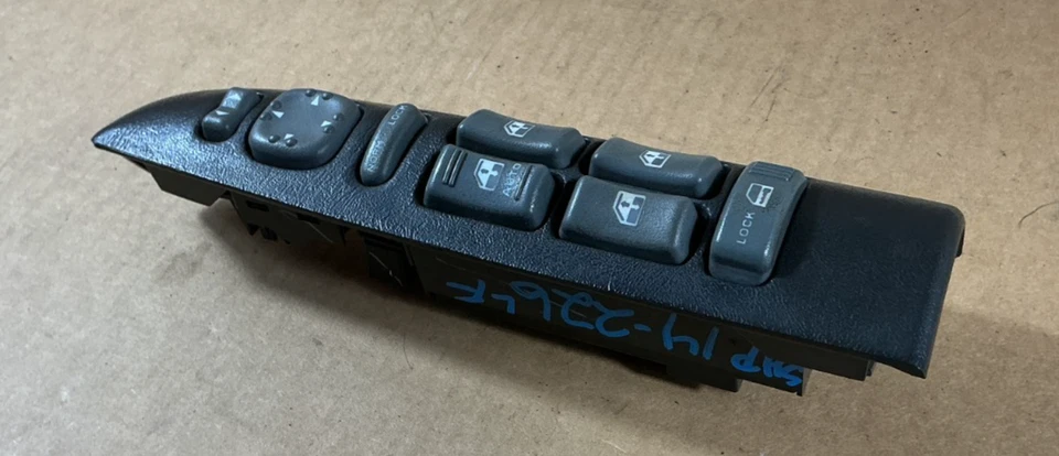 Interruptor de control de ventana maestra del conductor Chevrolet S10 Blazer 1998-2004 15013091 OEM Foto 4 de 4