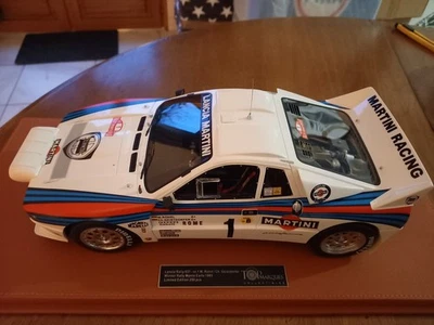Lancia 037 échelle 1/12 Top Marques Rallye Monté-Carlo 1983 W.ROHRL - Photo 1/4