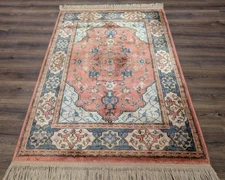 Karastan Rug 4x6, Bergmama #737, Wool, Vintage