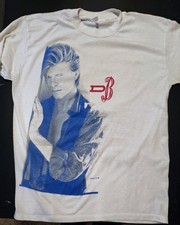 Vintage RARE David Bowie 1987 The Glass Spider Tour T-Shirt 1 Sz Fit All