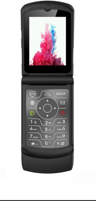 V3 4G LTE Flip Phone, Android 11 Go, Dual Screens (2.4  + 1.2 ), 2GB RAM 16GB St