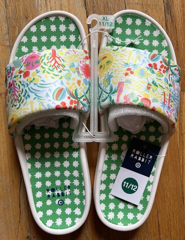 Roller Rabbit x Target - Vacation Slide Sandals 11/12 NWT - SOLD OUT