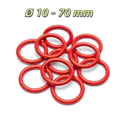 O-Ring Ø 10 - 70 mm Schnurstärke 3,0 mm DIN3771 Silikon Dichtring Oring Nullring