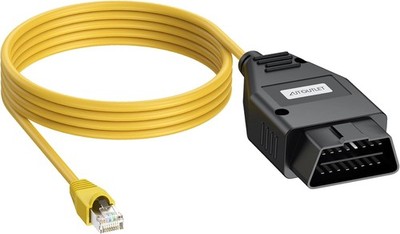 AUTOUTLET Ethernet Enet OBD2 Kabel, 2M RJ45 Adapter, kompatibel mit BMW F-Serie