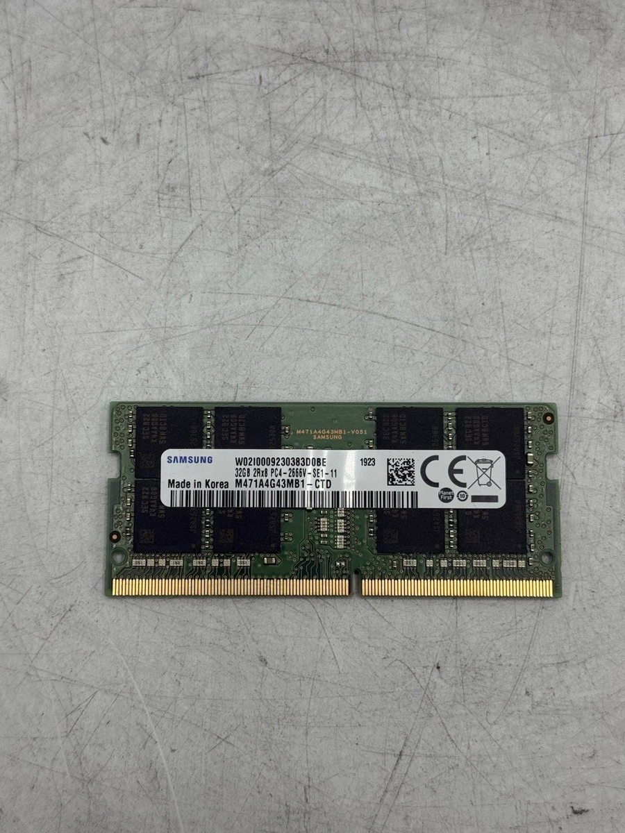 Samsung DDR4 SDRAM 32 GB Total Capacity Memory (RAM) for sale - eBay
