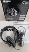 Shure SRH240A Over-Ear Closed Back Headphones Box Manual Used Excellent