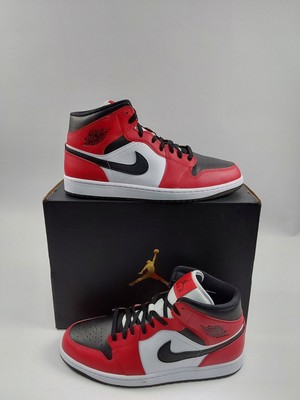 Jordan 1 Mid 'Chicago Black Toe' 2020 Men's Size 12