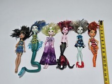 Monster High Articulated 11" Fashion Dolls Lot of 6 2008-2014 Mixed Gens READ
