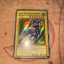 Gaia The Fierce Knight [1st Edition] LOB-006 Prices | YuGiOh Legend of Blue  Eyes White Dragon | YuGiOh Cards