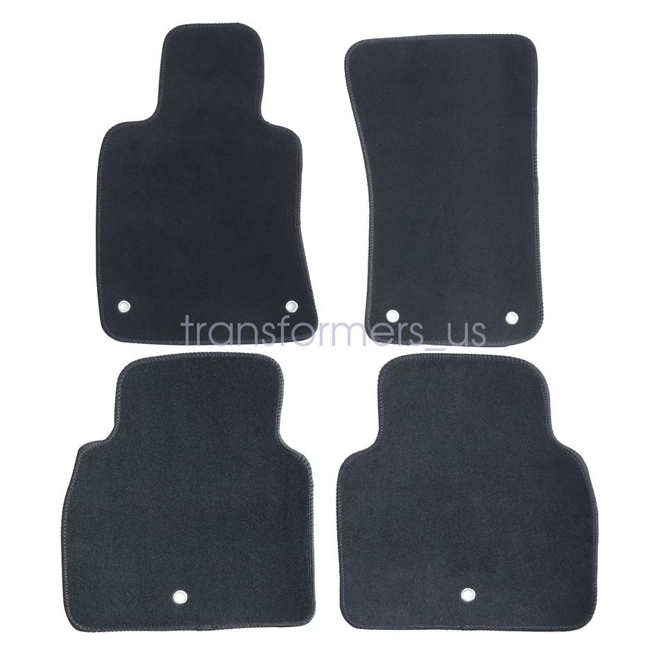 Alfombrillas de terciopelo de repuesto delanteras-traseras 2014-2024 para Infiniti Q50 4 puertas Foto 4 de 4