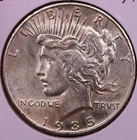 1935-S Peace Dollar AU ***RARE ORIGINAL COIN***