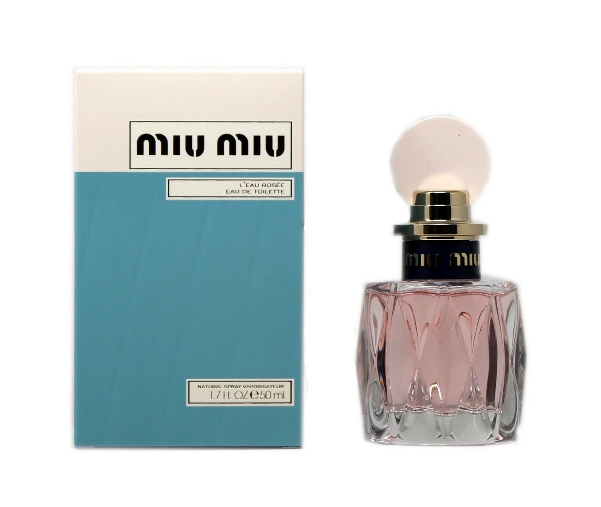 MIU MIU L'eau Rosee 1.7 Oz 50 Ml Eau De Toilette Spray Womens for