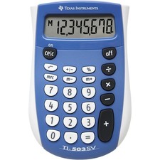 TI-503 SV Scientific Calculator Standard Function Desktop School Office Math
