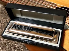 Suzuki MANJI M-20 C Key 10 Hole Diatonic Harmonica Blues Professional Japan New