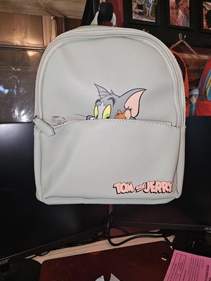 Tom and Jerry Grey Danielle Nicole Mini Backpack New with Tags | eBay