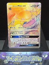 Pokemon Card Alolan Muk GX 157/147 Burning Shadows Holo Rainbow Secret Rare LP2 on eBay